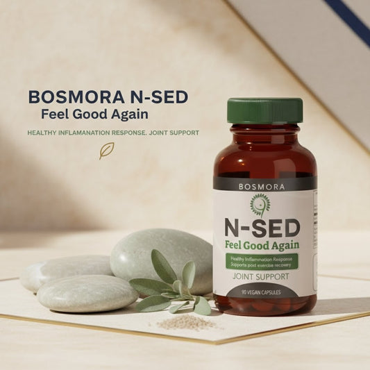 N-SED by Bosmora - Natural Inflammation support, Joint Health Supplement, One 90 count bottle
